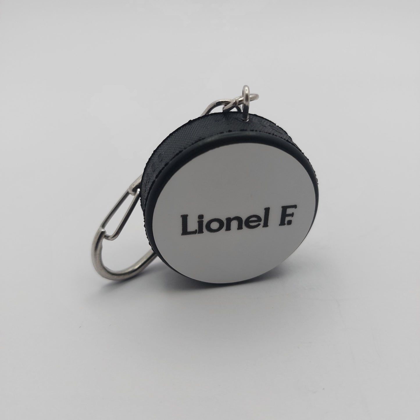 Schlüsselanhänger Eishockeypuck Personalisiert