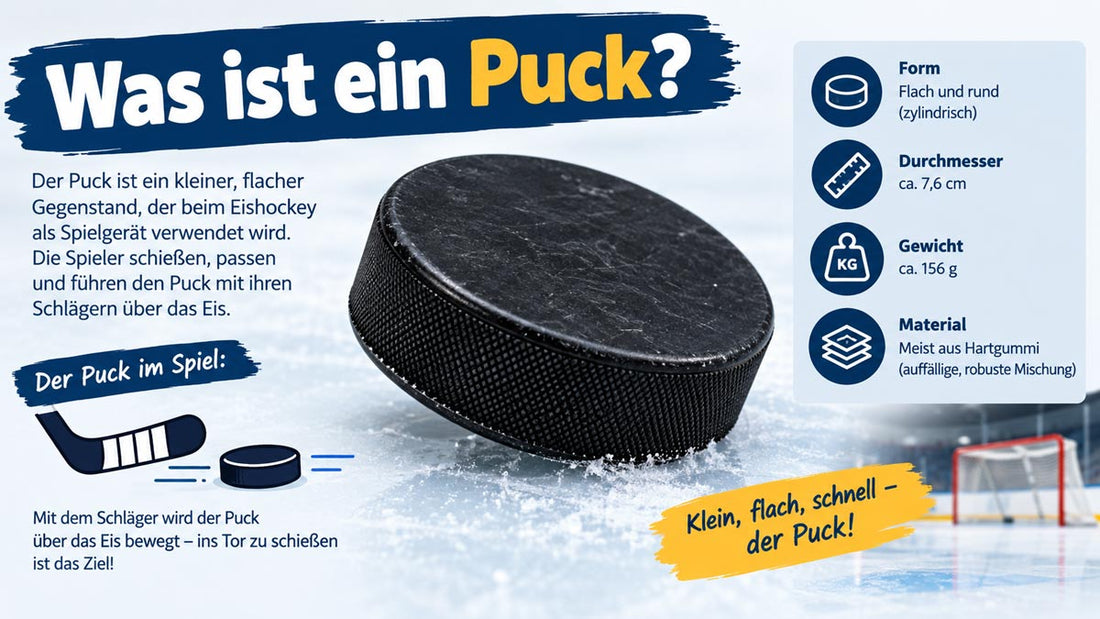 Was ist ein Puck? Definition, Maße und Regeln