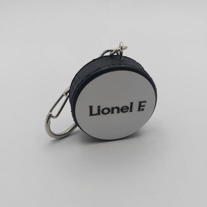 Schlüsselanhänger Eishockeypuck Personalisiert