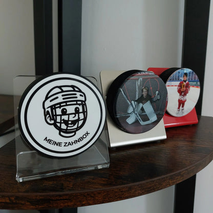 Milchzahndose im Eishockey Puck Design / Puckit